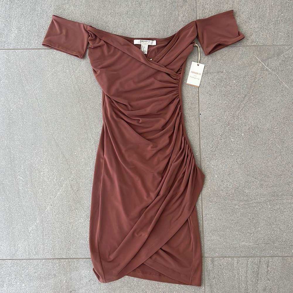 Forever 21 off-shoulder Dress.